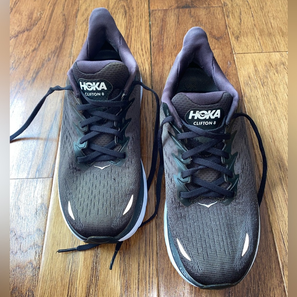 Hoka Black Clifton 8 women’s Athletic Shoes
